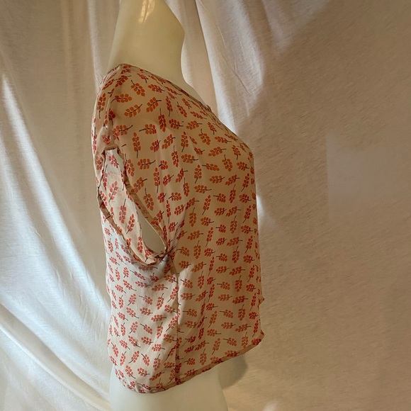 Forever 21 Floral Sheer Top - Picture 2 of 4